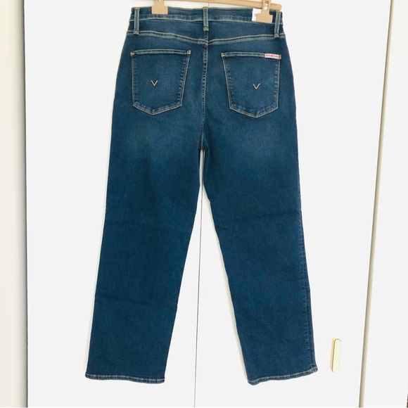 HUDSON JEANS NOA EFFRIE MID-RISE STRAIGHT CROP JEAN 28 - Picture 12 of 17